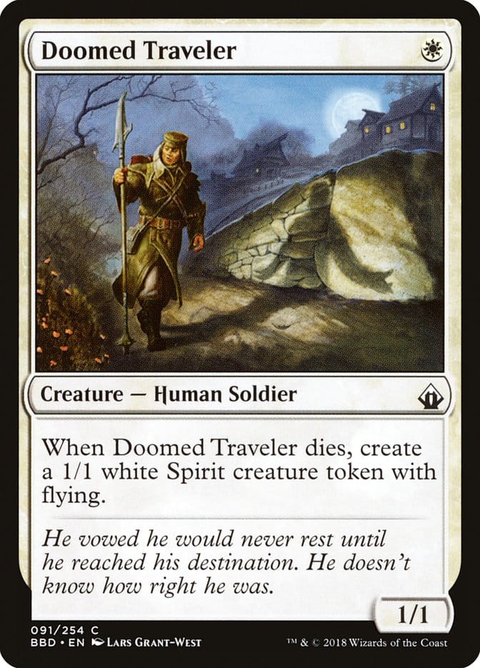 Doomed Traveler [Battlebond] Magic: The Gathering