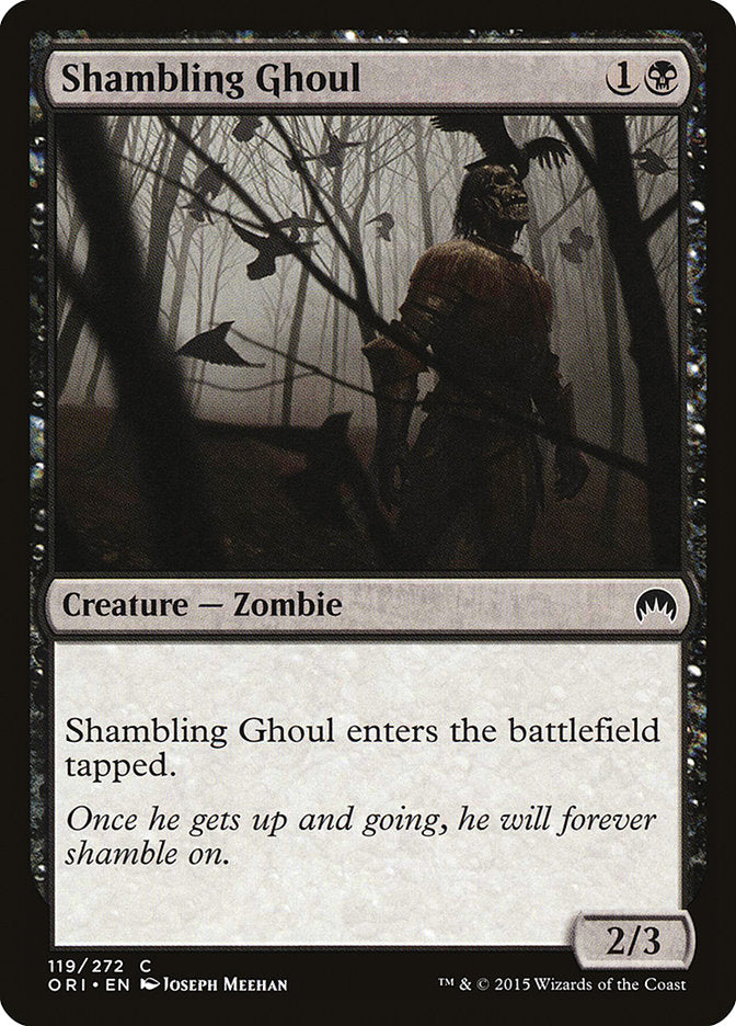 Shambling Ghoul [Magic Origins] Magic: The Gathering