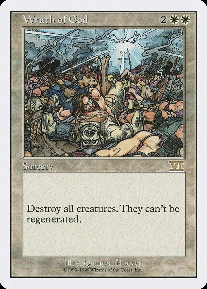 Wrath of God [Battle Royale] Magic: The Gathering