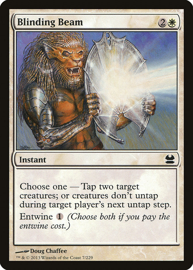 Blinding Beam [Modern Masters] Magic: The Gathering