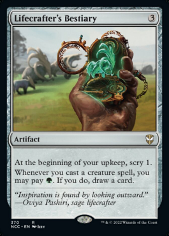 Lifecrafter's Bestiary [Streets of New Capenna Commander] Magic: The Gathering