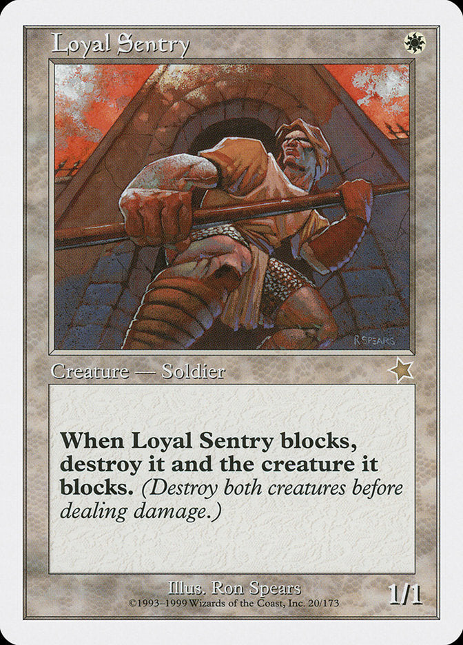 Loyal Sentry [Starter 1999] Magic: The Gathering