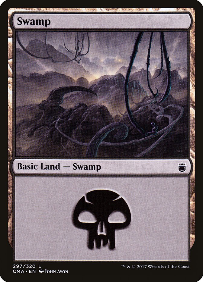 Swamp (297) [Commander Anthology] Magic: The Gathering