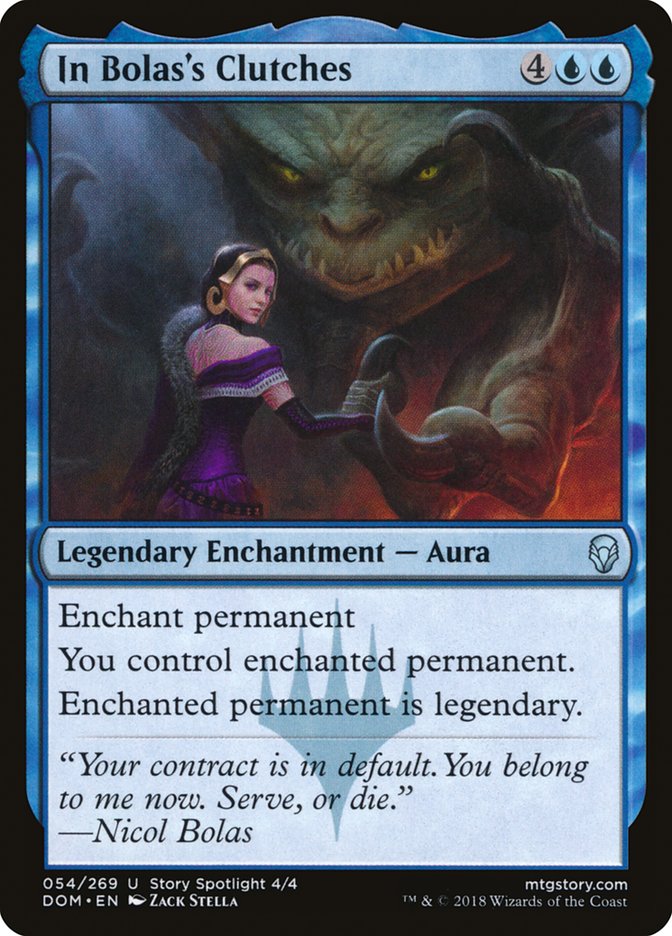 In Bolas's Clutches [Dominaria] Magic: The Gathering