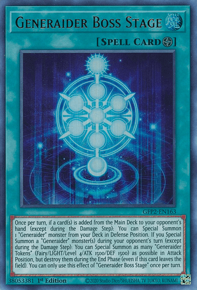 Generaider Boss Stage [GFP2-EN163] Ultra Rare - Yugioh Cards For Your TCG Needs!