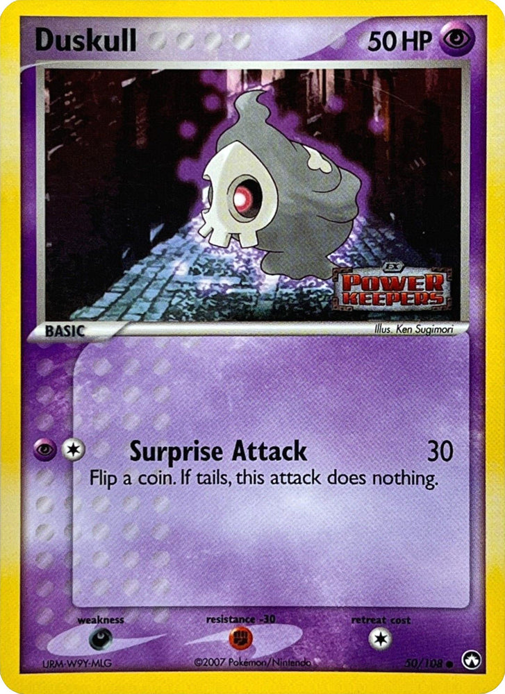 Duskull (50/108) (Stamped) [EX: Power Keepers] Pokémon