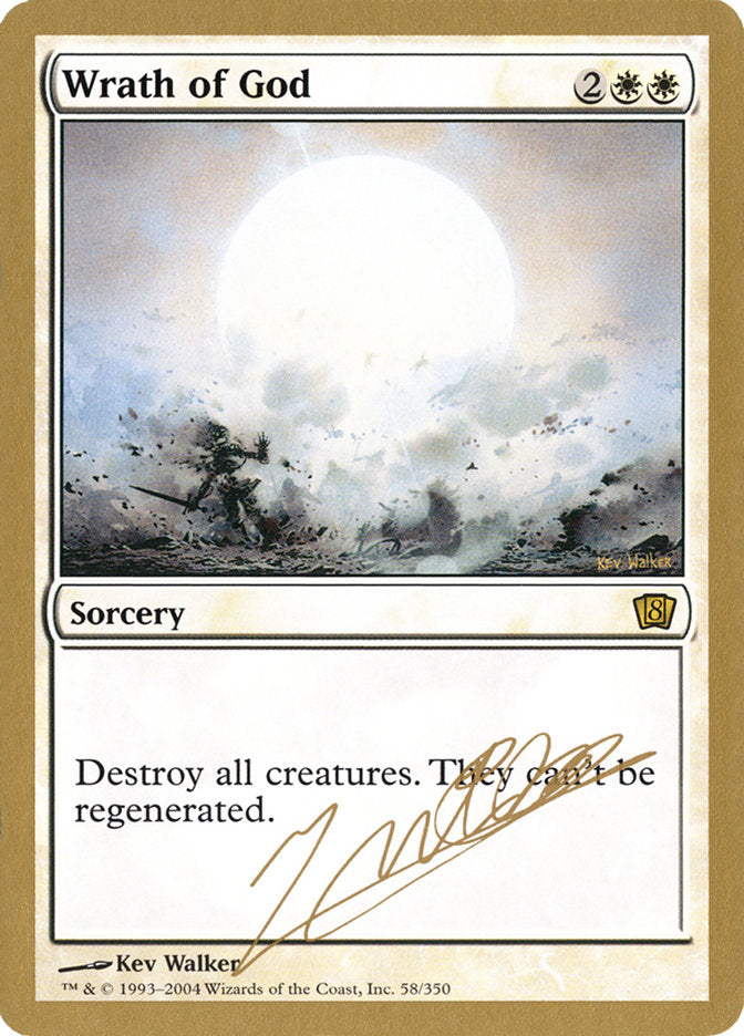 Wrath of God (Julien Nuijten) [World Championship Decks 2004] Magic: The Gathering