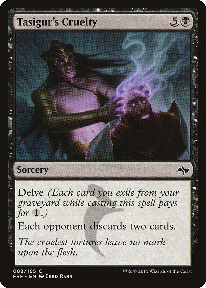 Tasigur's Cruelty [Fate Reforged] Magic: The Gathering