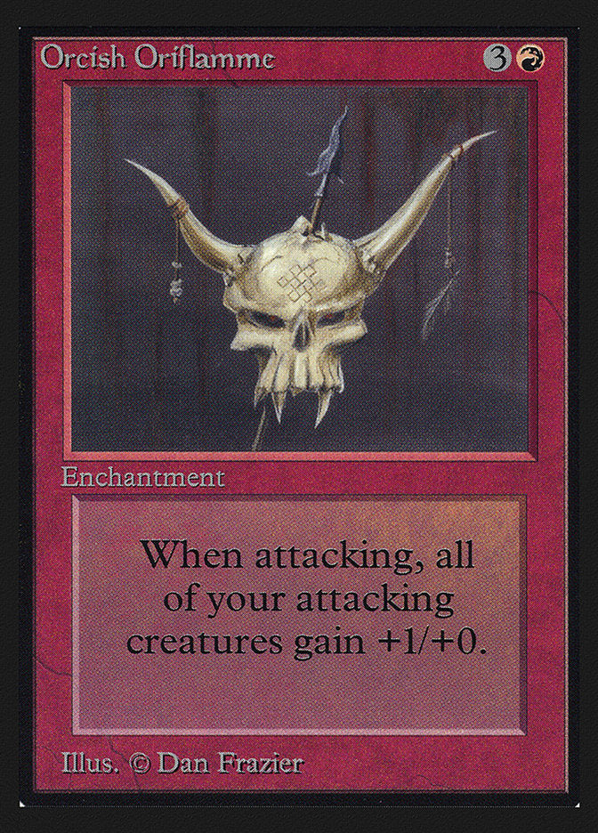 Orcish Oriflamme [International Collectors' Edition] Magic: The Gathering