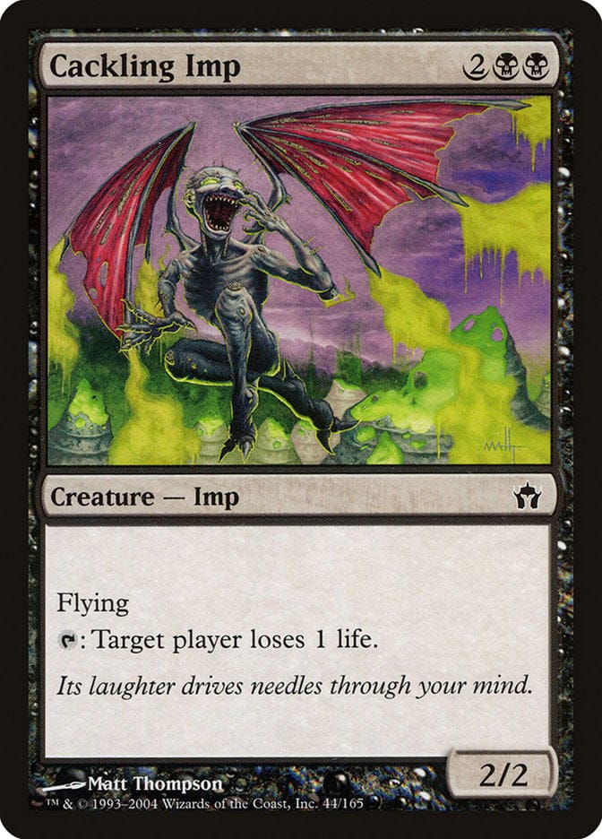 Cackling Imp [Fifth Dawn] Magic: The Gathering