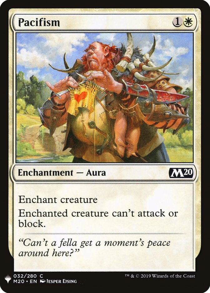Pacifism [Mystery Booster] Magic: The Gathering