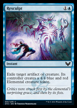 Resculpt [Strixhaven: School of Mages] Magic: The Gathering