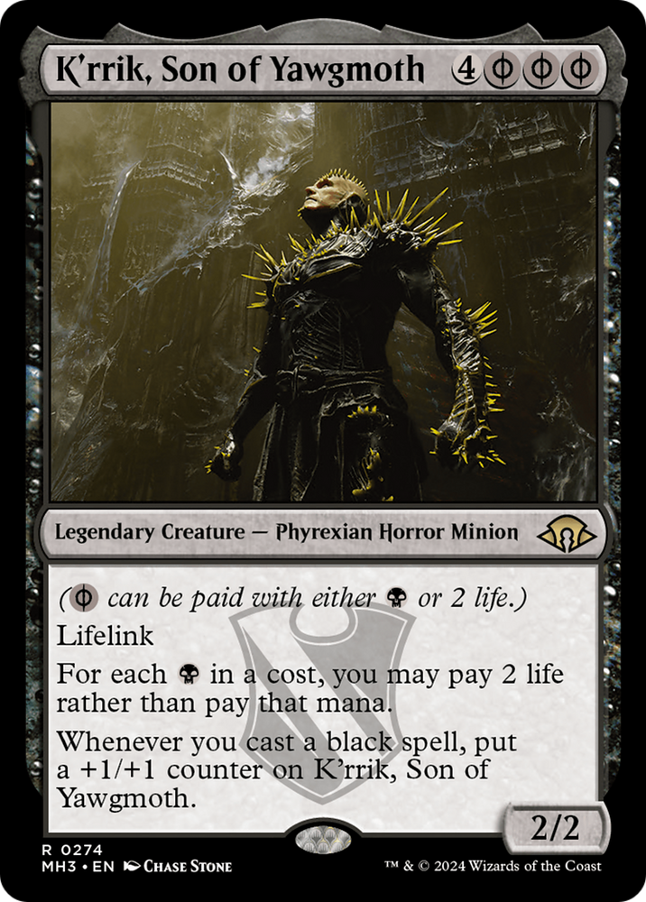K'rrik, Son of Yawgmoth [Modern Horizons 3] Magic: The Gathering