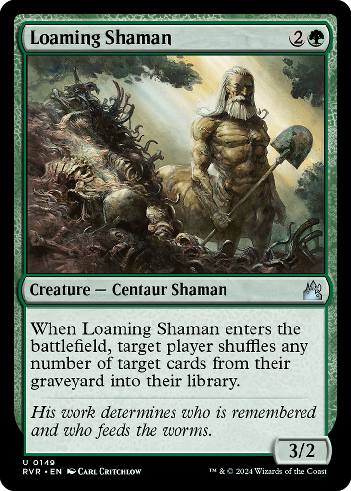 Loaming Shaman [Ravnica Remastered] Magic: The Gathering