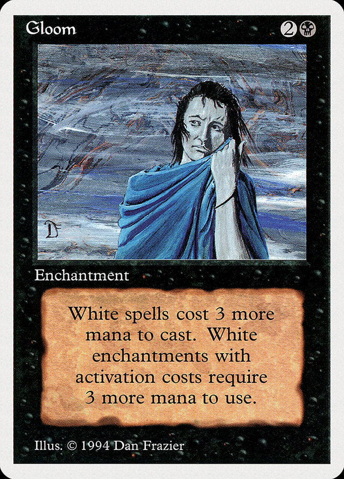 Gloom [Summer Magic / Edgar] Magic: The Gathering