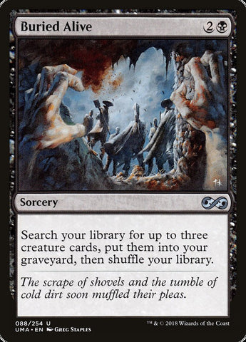 Buried Alive [Ultimate Masters] Magic: The Gathering