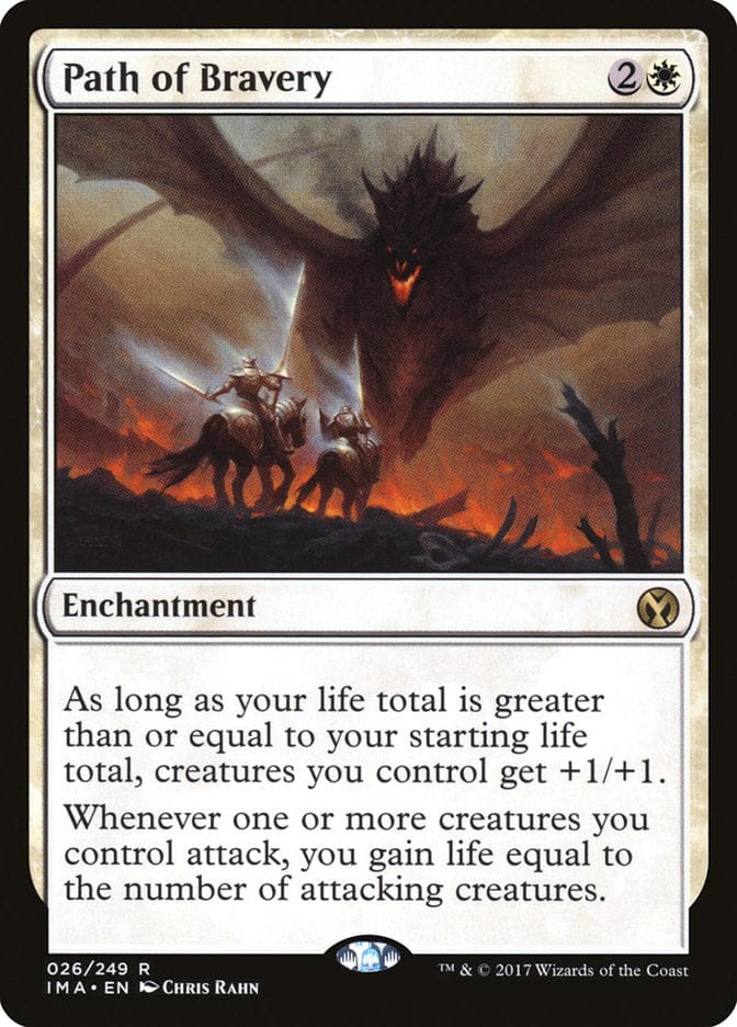 Path of Bravery [Iconic Masters] Magic: The Gathering