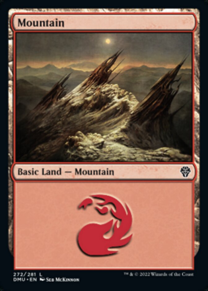 Mountain (272) [Dominaria United] Magic: The Gathering