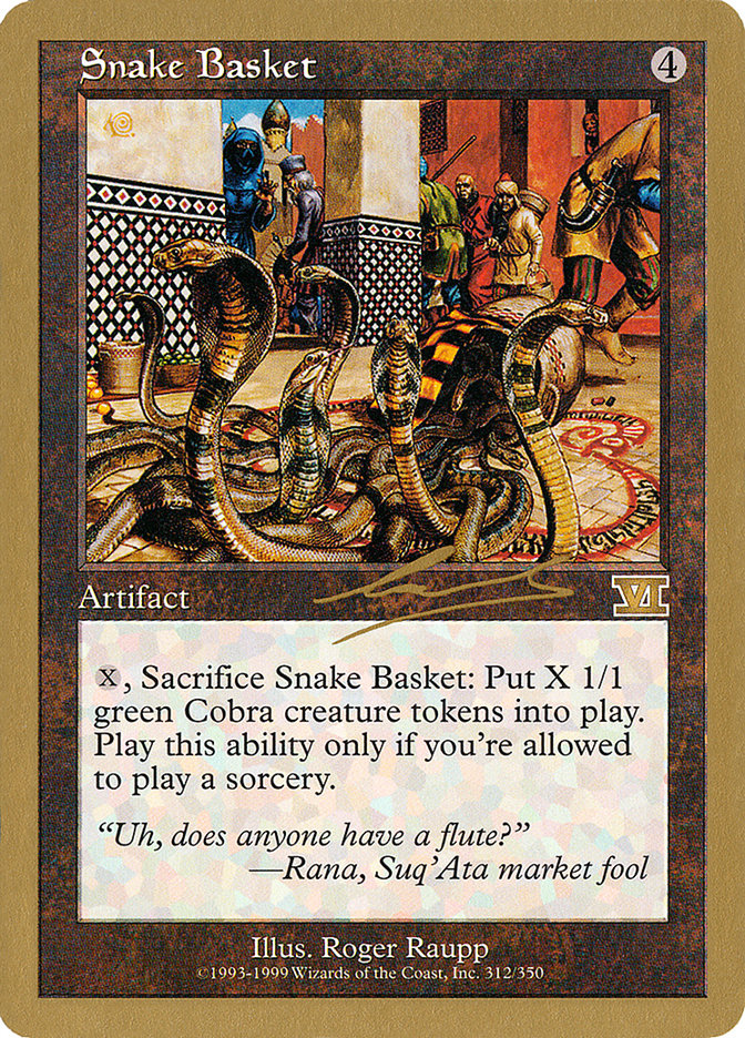 Snake Basket (Nicolas Labarre) [World Championship Decks 2000] Magic: The Gathering