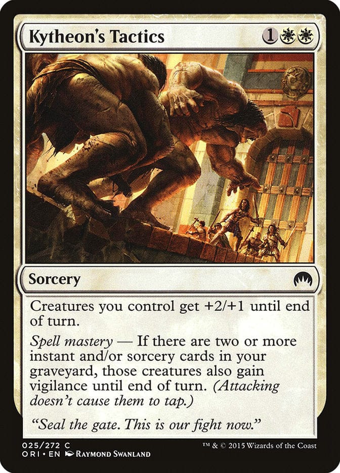 Kytheon's Tactics [Magic Origins] Magic: The Gathering