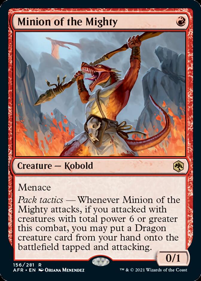 Minion of the Mighty [Dungeons & Dragons: Adventures in the Forgotten Realms] Magic: The Gathering