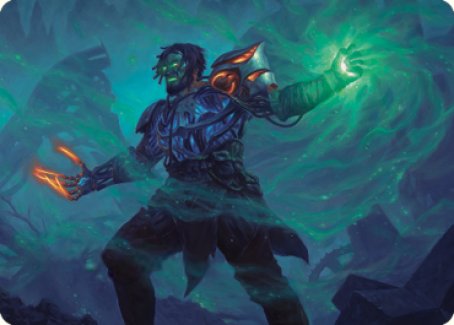 Mishra, Claimed by Gix Art Card [The Brothers' War Art Series] Magic: The Gathering