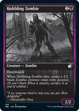 Hobbling Zombie [Innistrad: Double Feature] Magic: The Gathering
