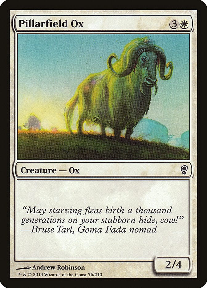 Pillarfield Ox [Conspiracy] Magic: The Gathering
