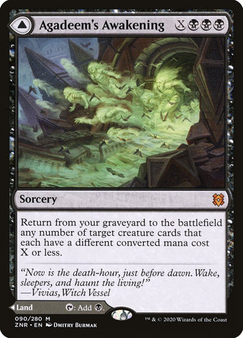 Agadeem's Awakening // Agadeem, the Undercrypt [Zendikar Rising] Magic: The Gathering