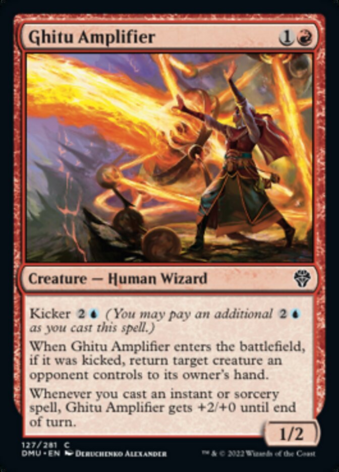 Ghitu Amplifier [Dominaria United] Magic: The Gathering