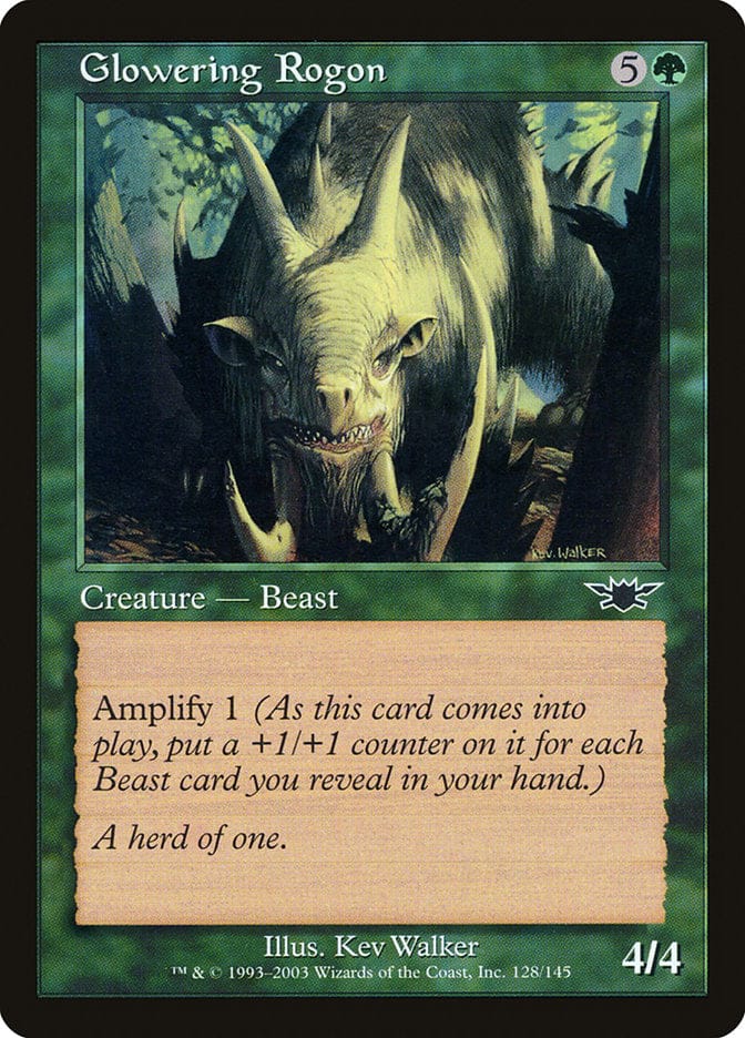Glowering Rogon [Legions] Magic: The Gathering