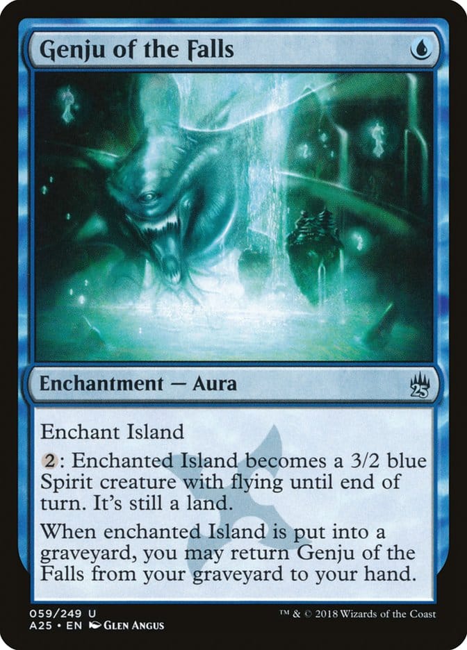 Genju of the Falls [Masters 25] Magic: The Gathering
