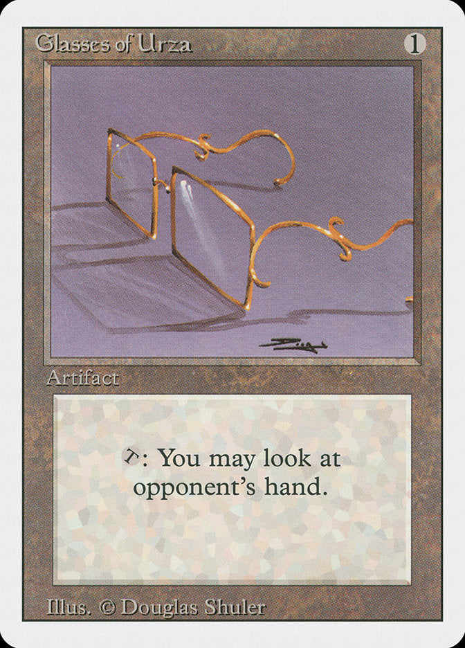Glasses of Urza [Revised Edition] Magic: The Gathering