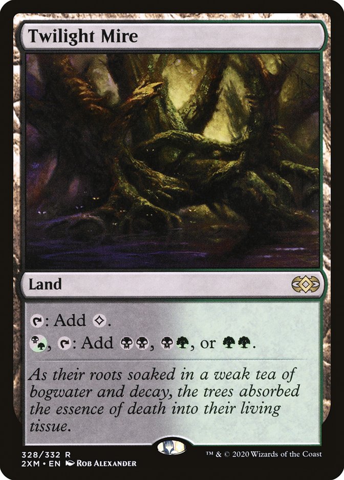 Twilight Mire [Double Masters] Magic: The Gathering