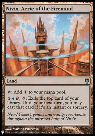 Nivix, Aerie of the Firemind [The List] Magic: The Gathering