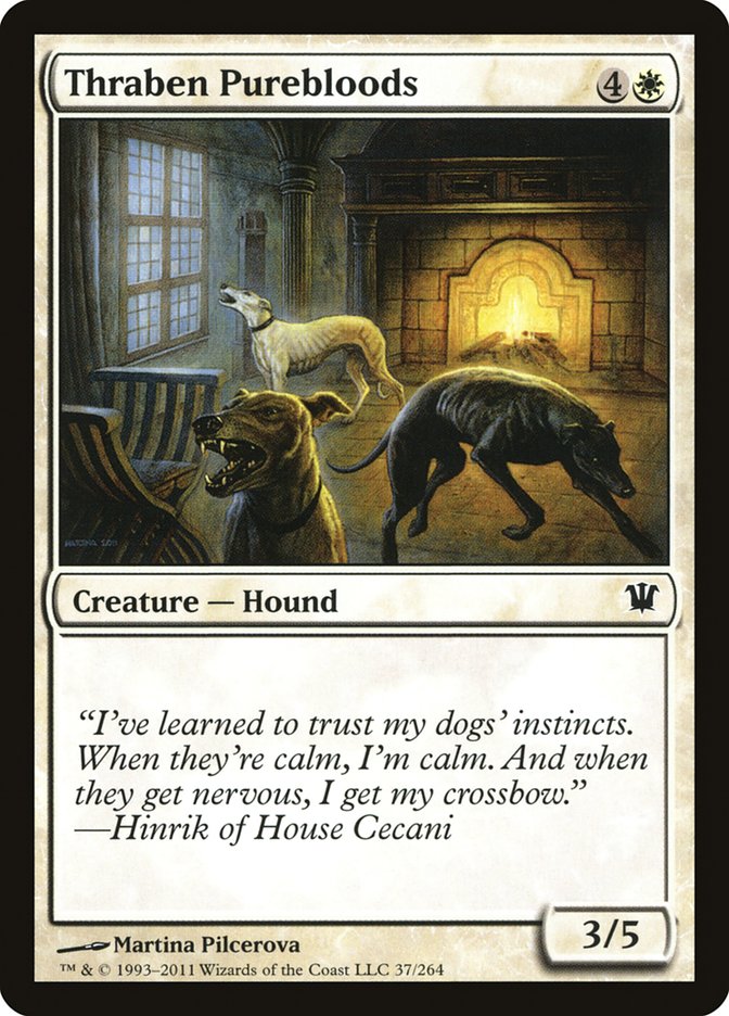 Thraben Purebloods [Innistrad] Magic: The Gathering
