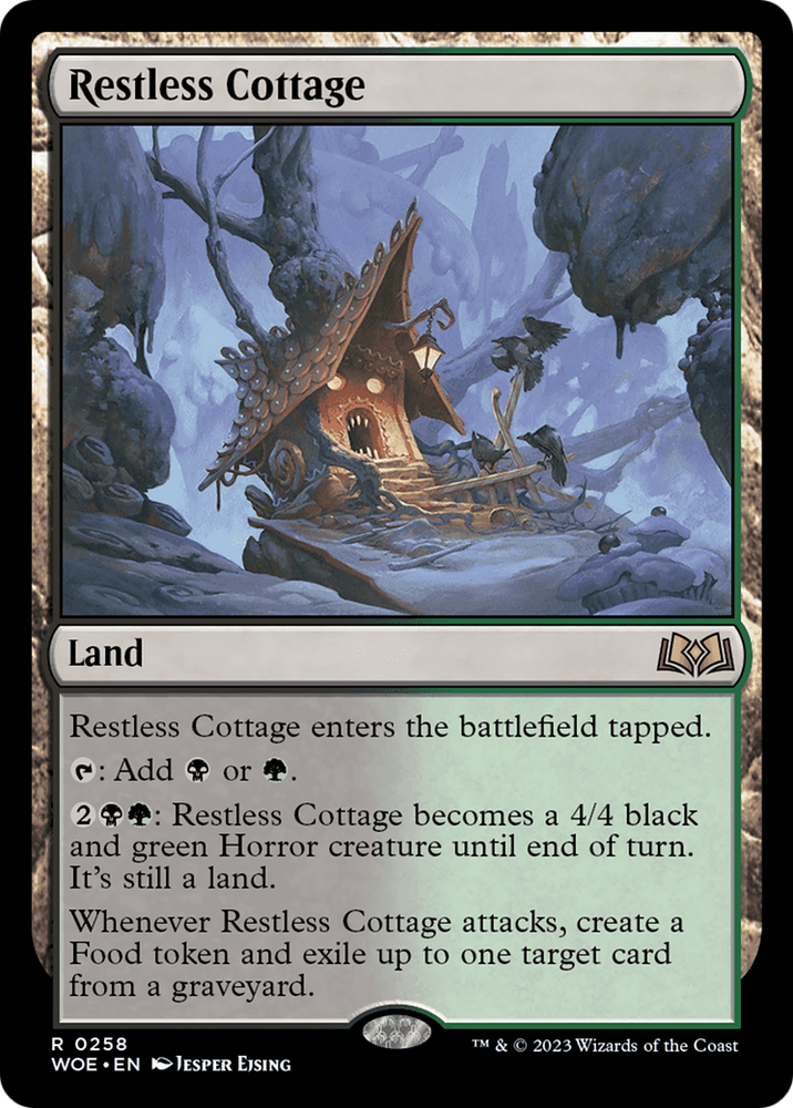 Restless Cottage [Wilds of Eldraine] Magic: The Gathering