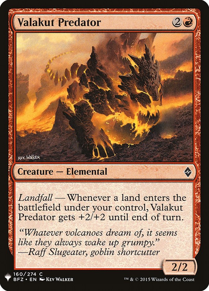 Valakut Predator [Mystery Booster] Magic: The Gathering