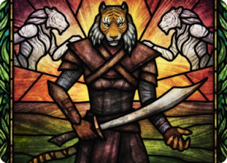 Zar Ojanen, Scion of Efrava Art Card [Dominaria United Art Series] Magic: The Gathering