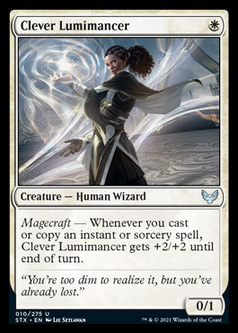 Clever Lumimancer [Strixhaven: School of Mages] Magic: The Gathering
