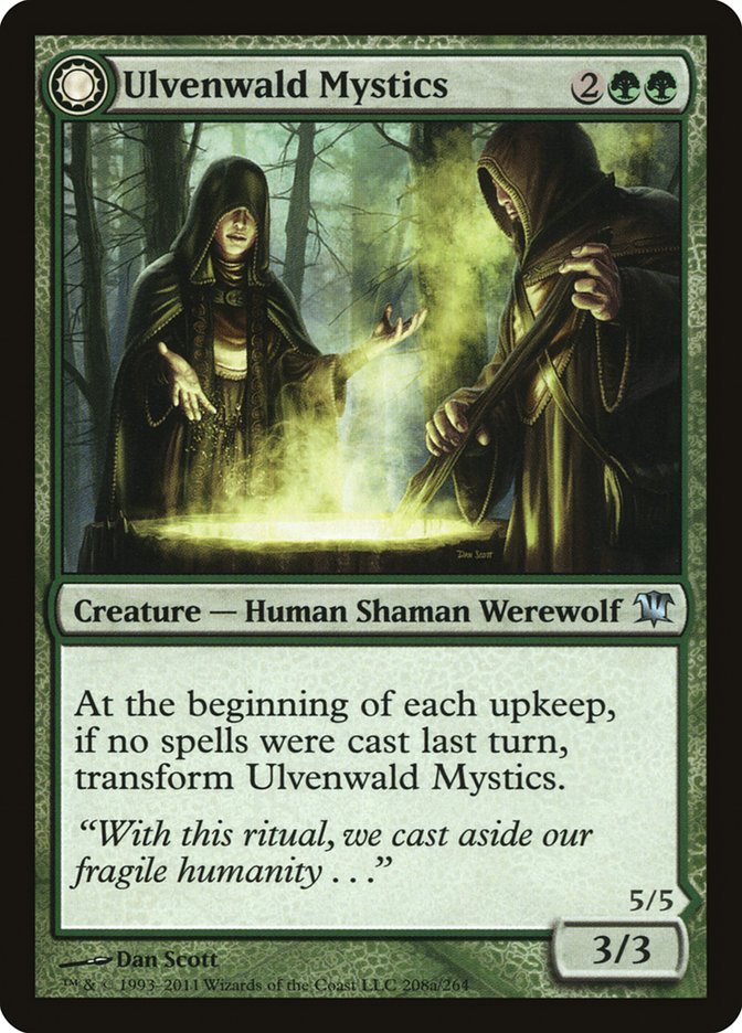 Ulvenwald Mystics // Ulvenwald Primordials [Innistrad] Magic: The Gathering