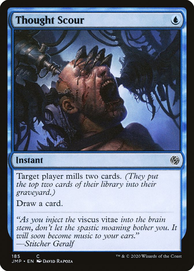 Thought Scour [Jumpstart] Magic: The Gathering