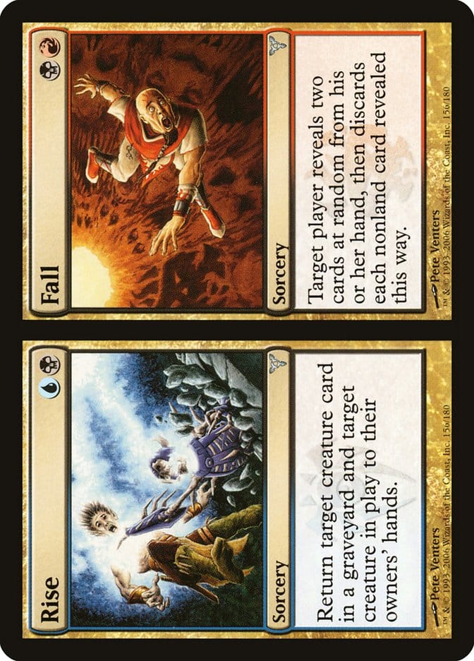 Rise // Fall [Dissension] Magic: The Gathering