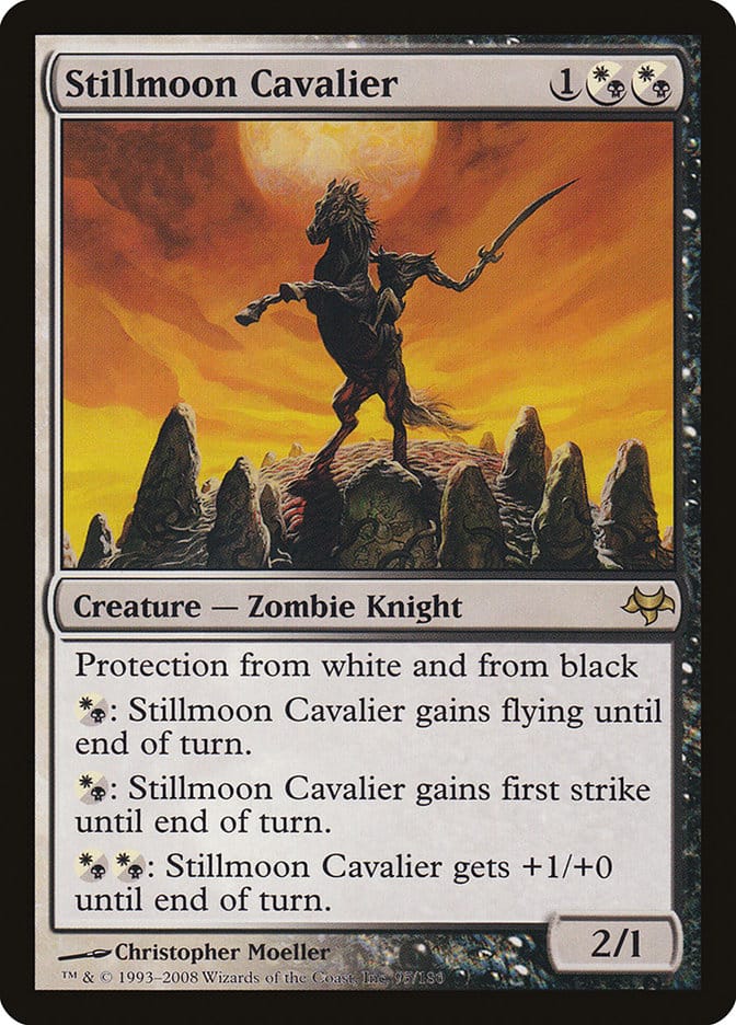 Stillmoon Cavalier [Eventide] Magic: The Gathering