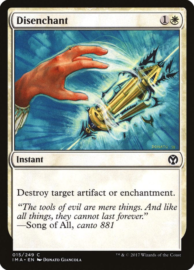 Disenchant [Iconic Masters] Magic: The Gathering