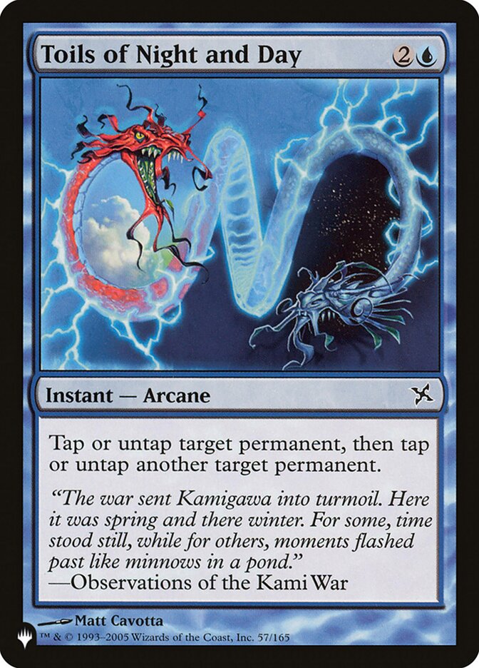 Toils of Night and Day [The List] Magic: The Gathering