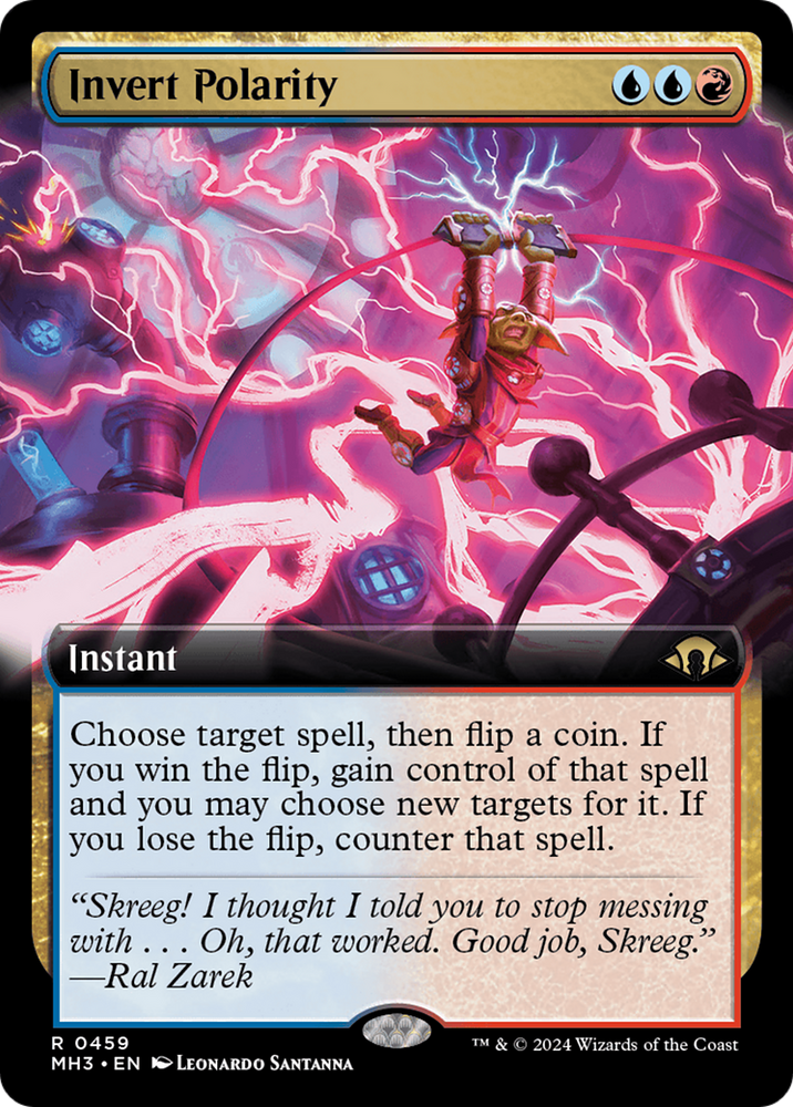 Invert Polarity (Extended Art) [Modern Horizons 3] Magic: The Gathering