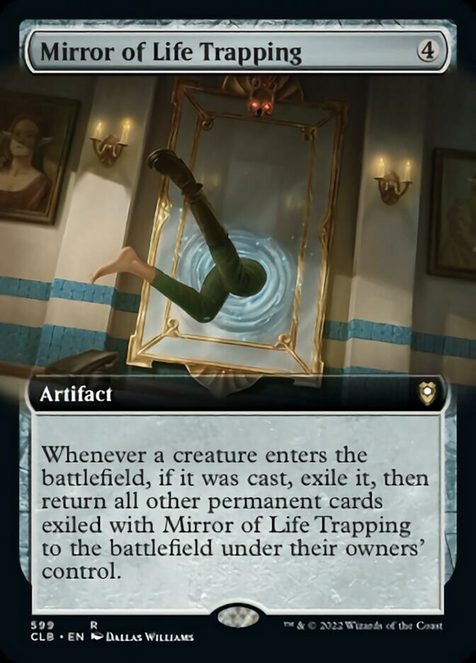 Mirror of Life Trapping (Extended Art) [Commander Legends: Battle for Baldur's Gate] Magic: The Gathering