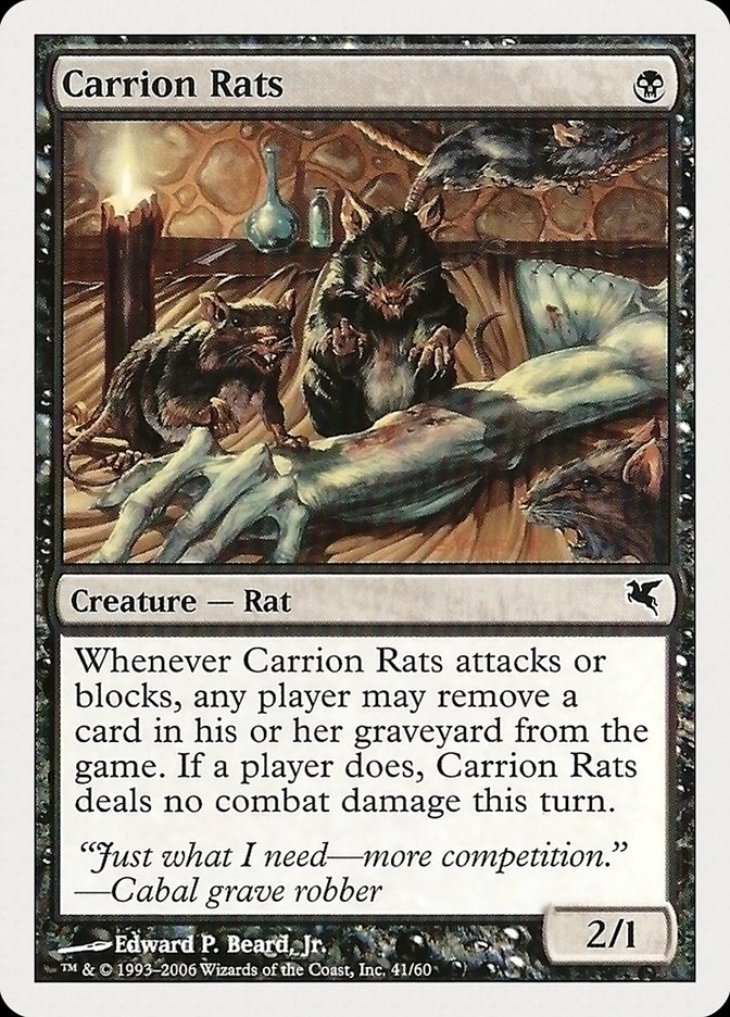 Carrion Rats (41) [Hachette UK] Magic: The Gathering