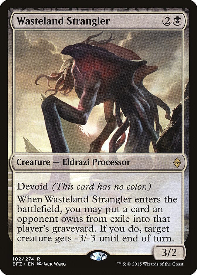 Wasteland Strangler [Battle for Zendikar] Magic: The Gathering